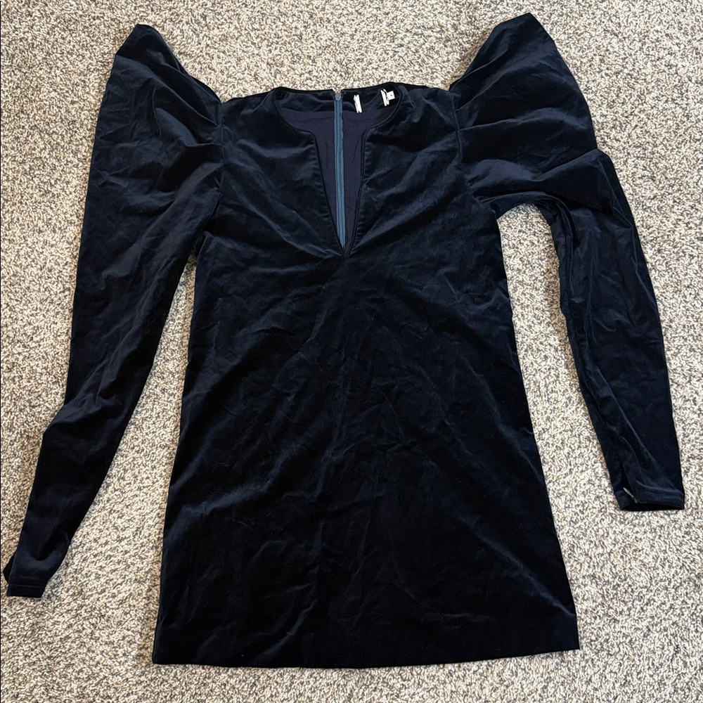 Tanya Taylor velvet wing Sample dress size 4